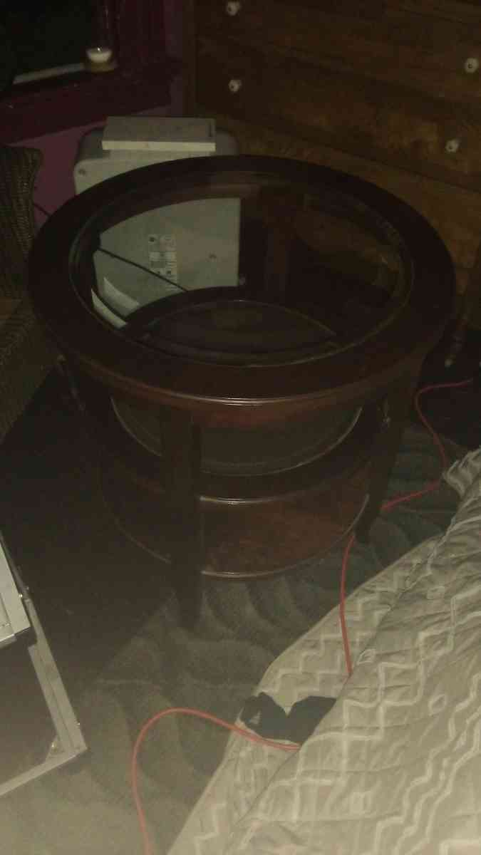 three level coffee table