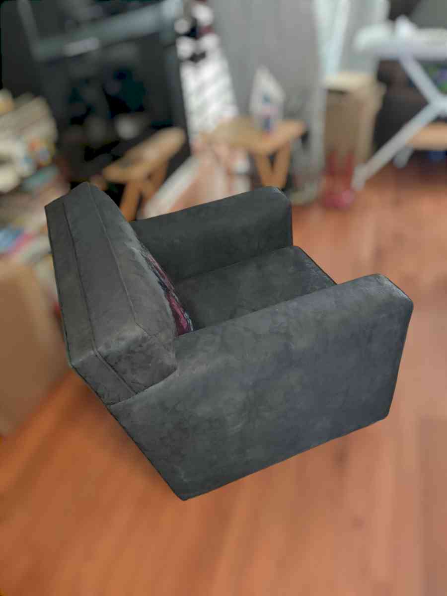 Charcoal Gray Accent Chair