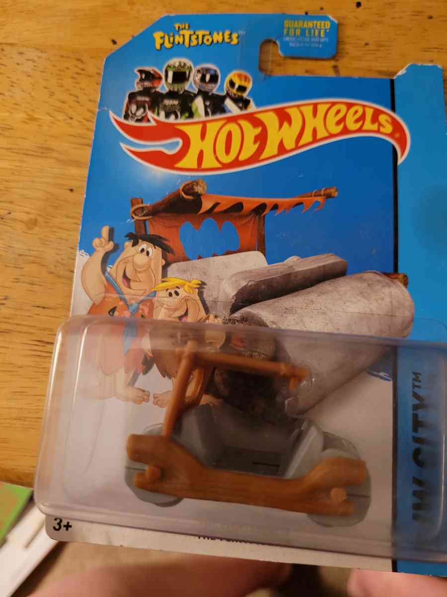 hot wheels  the Flintstones  the flintmoble