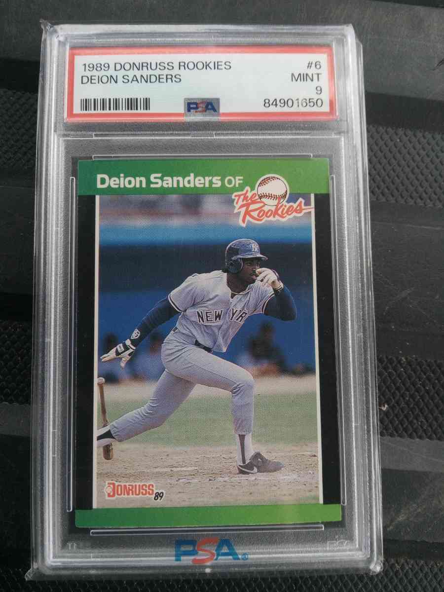 1989 Donruss rookies deion sanders