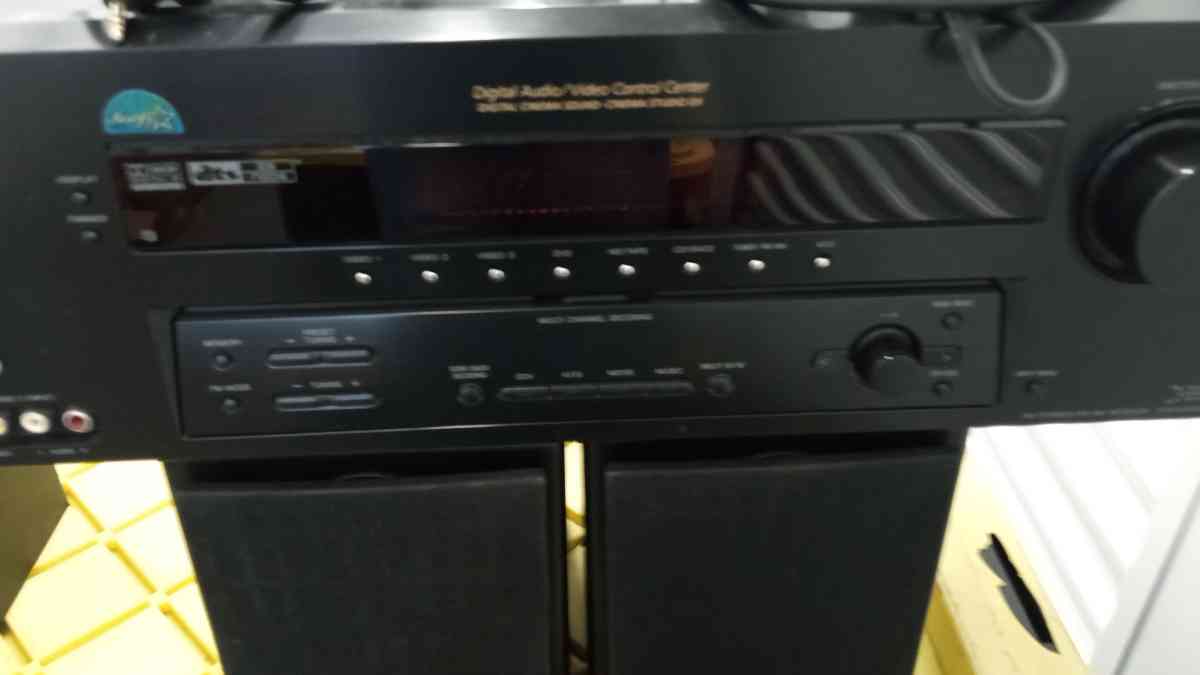 the receiver Sony digital audio video control center CR antt