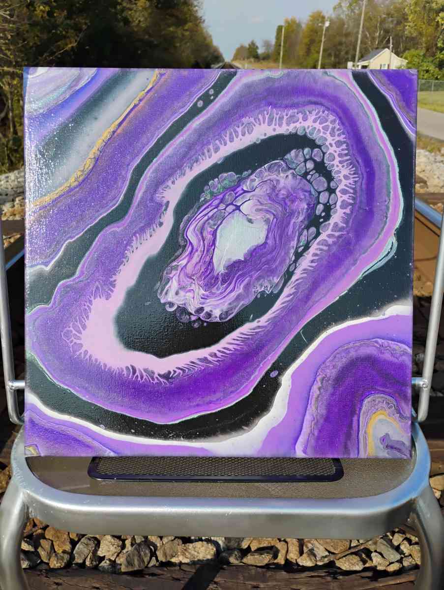 14in x 14in Acrylic Painting