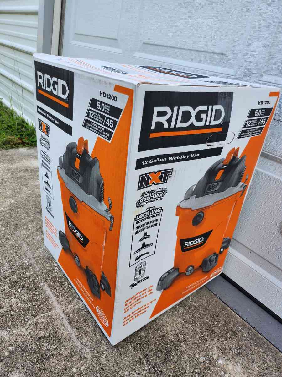Ridgid 12 Gallon NXT Wet Dry Vac