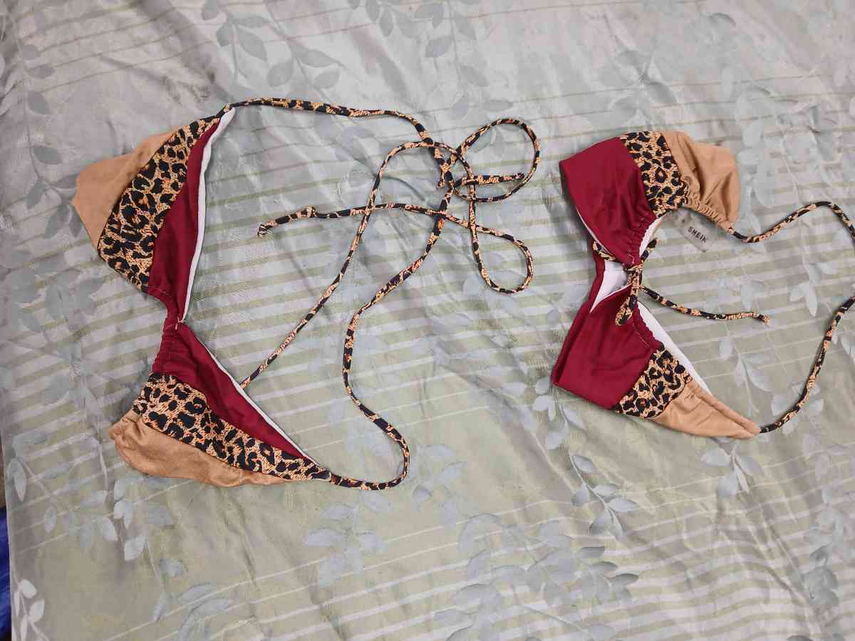 Shein and No Boundaries bathing suit tops 3 total