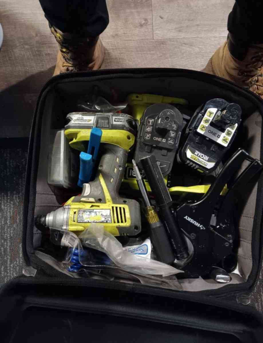 Tools And Tool Bag