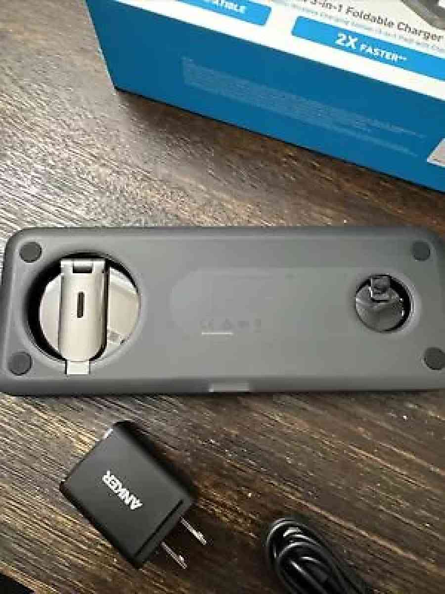 UltraFast 3in1 Anker Wireless Charging Station Foldable