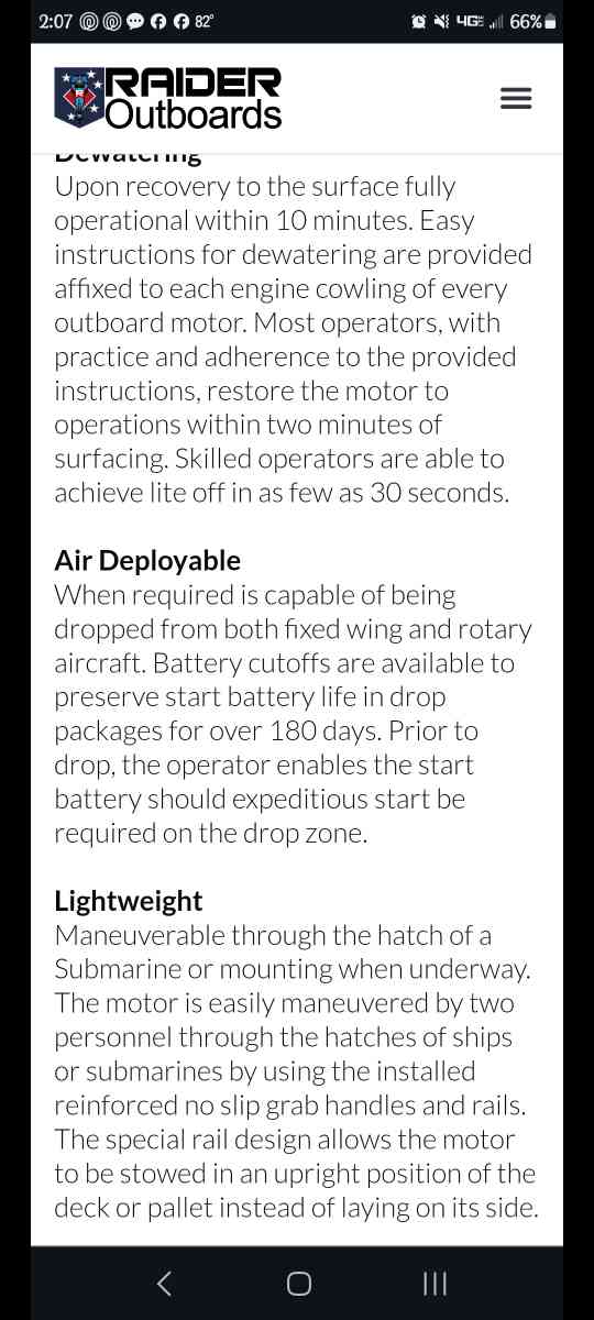 raider 40hp outboard