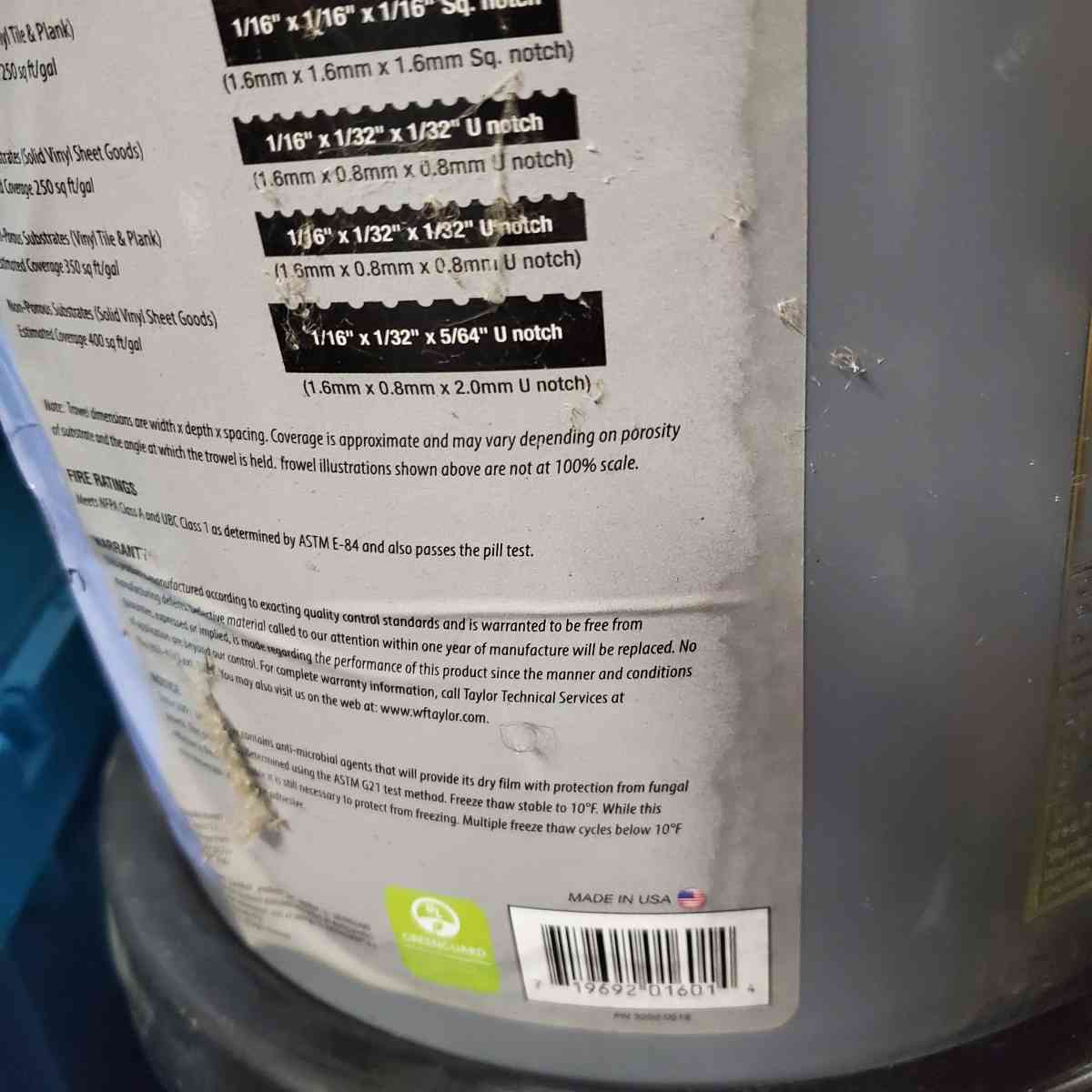 Tuff Grip 2091 Tps Pressure Sensitive Vinyl  Rubber Flooring