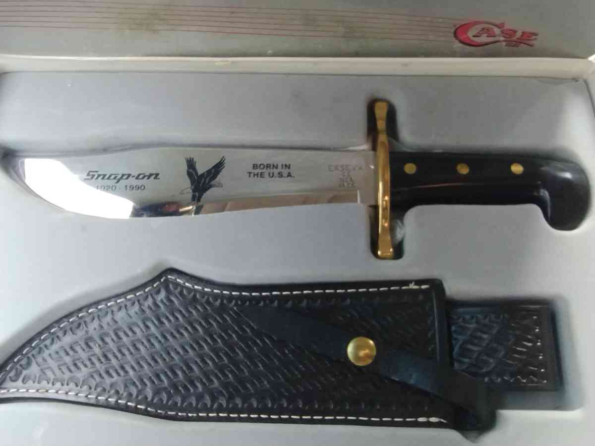 Case XX Snap on Bowie knife
