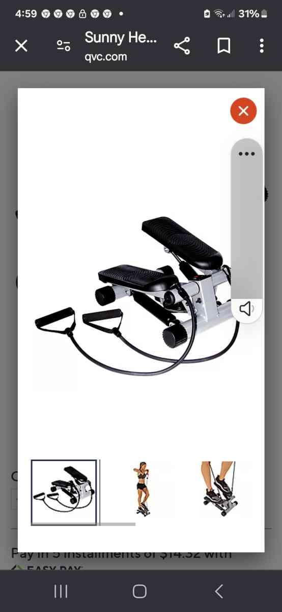 mini Stepper  brand new still in box