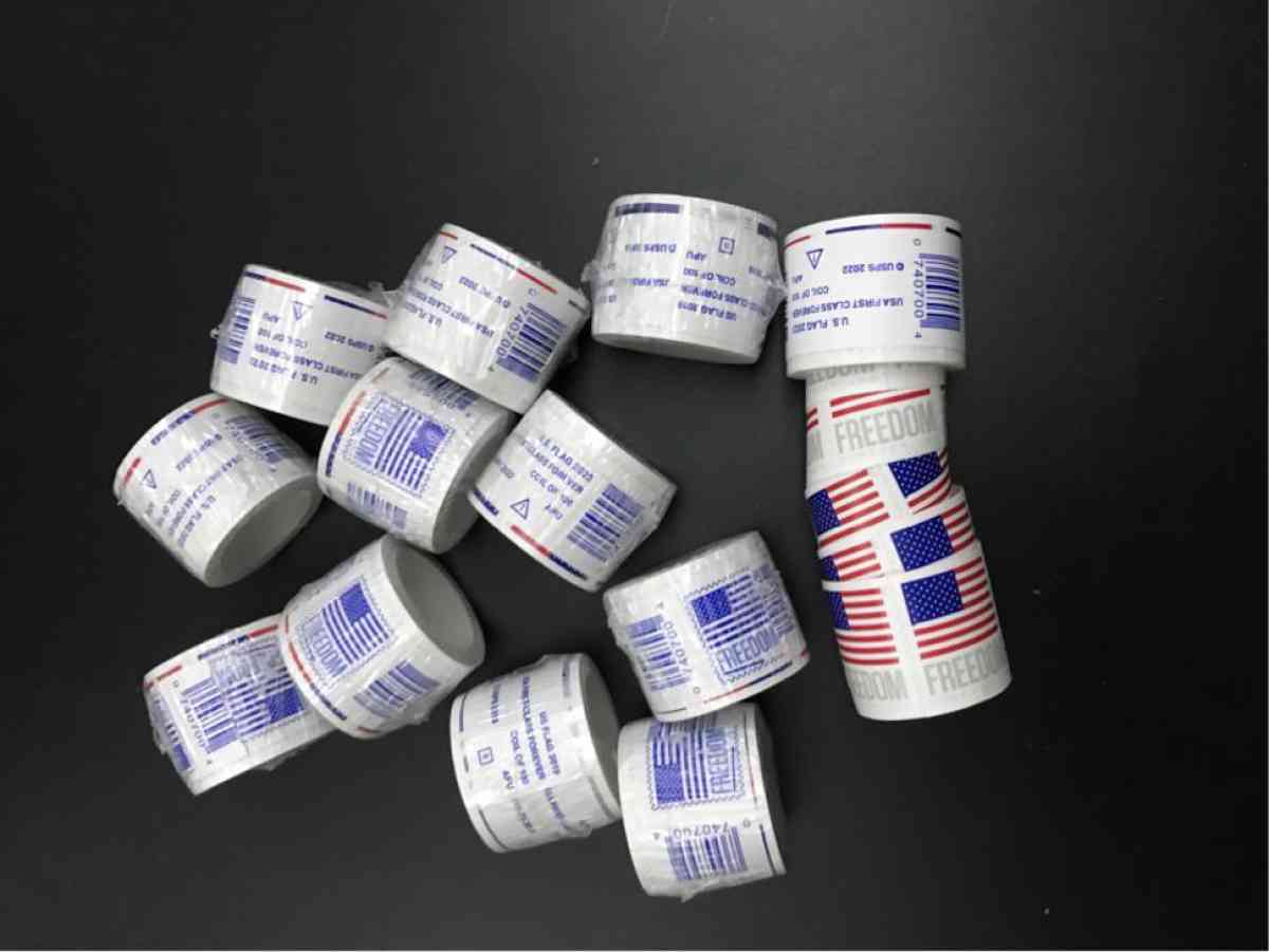Forever Stamps 2023 Flag 10 coil rolls