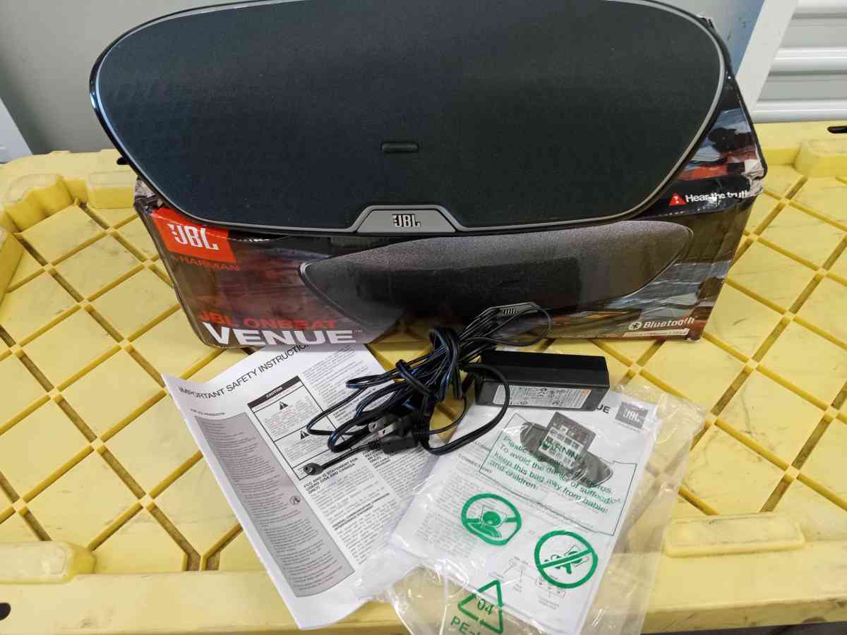 the JBL speaker model venue new