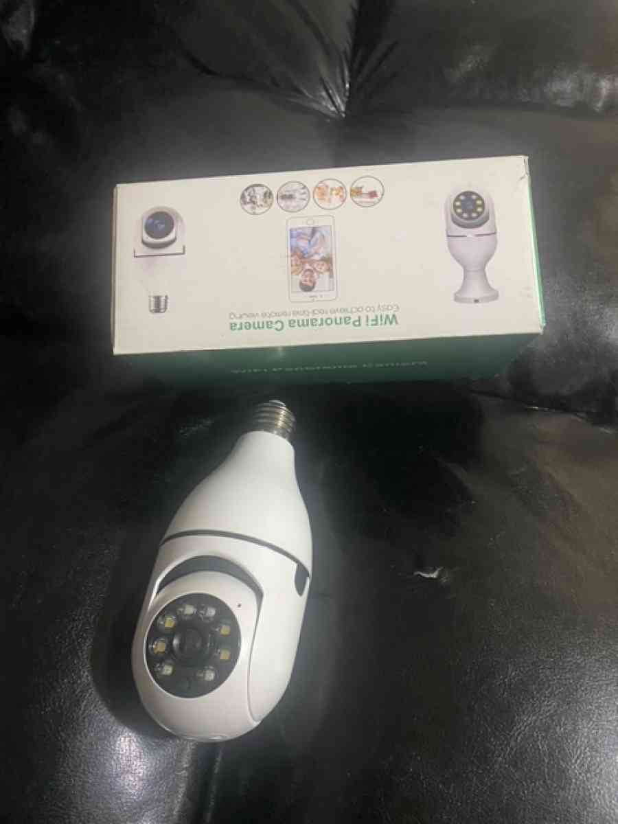 wireless lightbulb camera