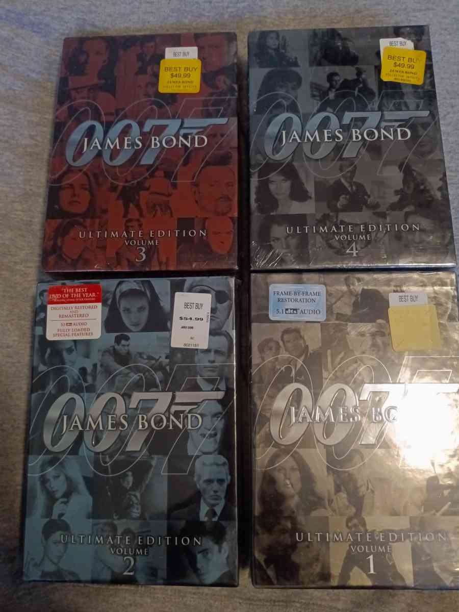 James Bond dvd