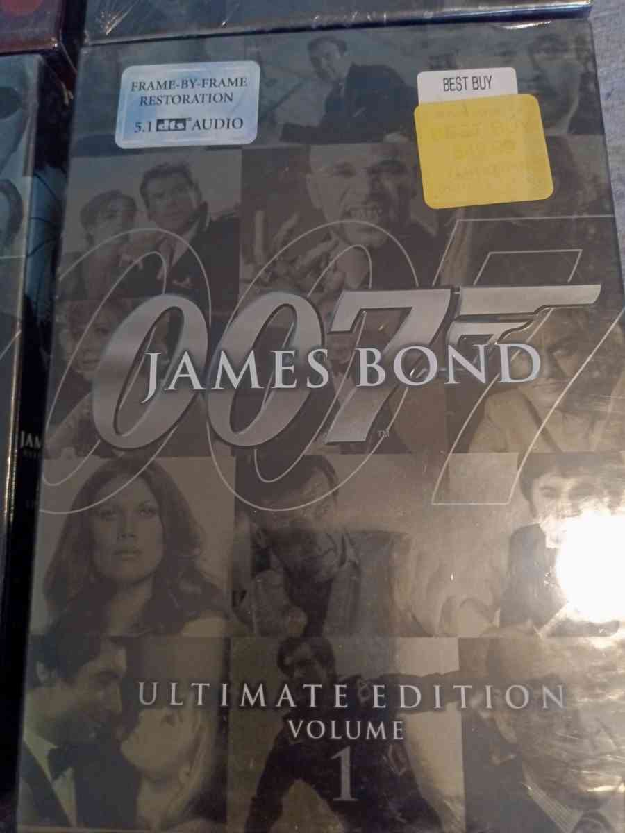 James Bond dvd