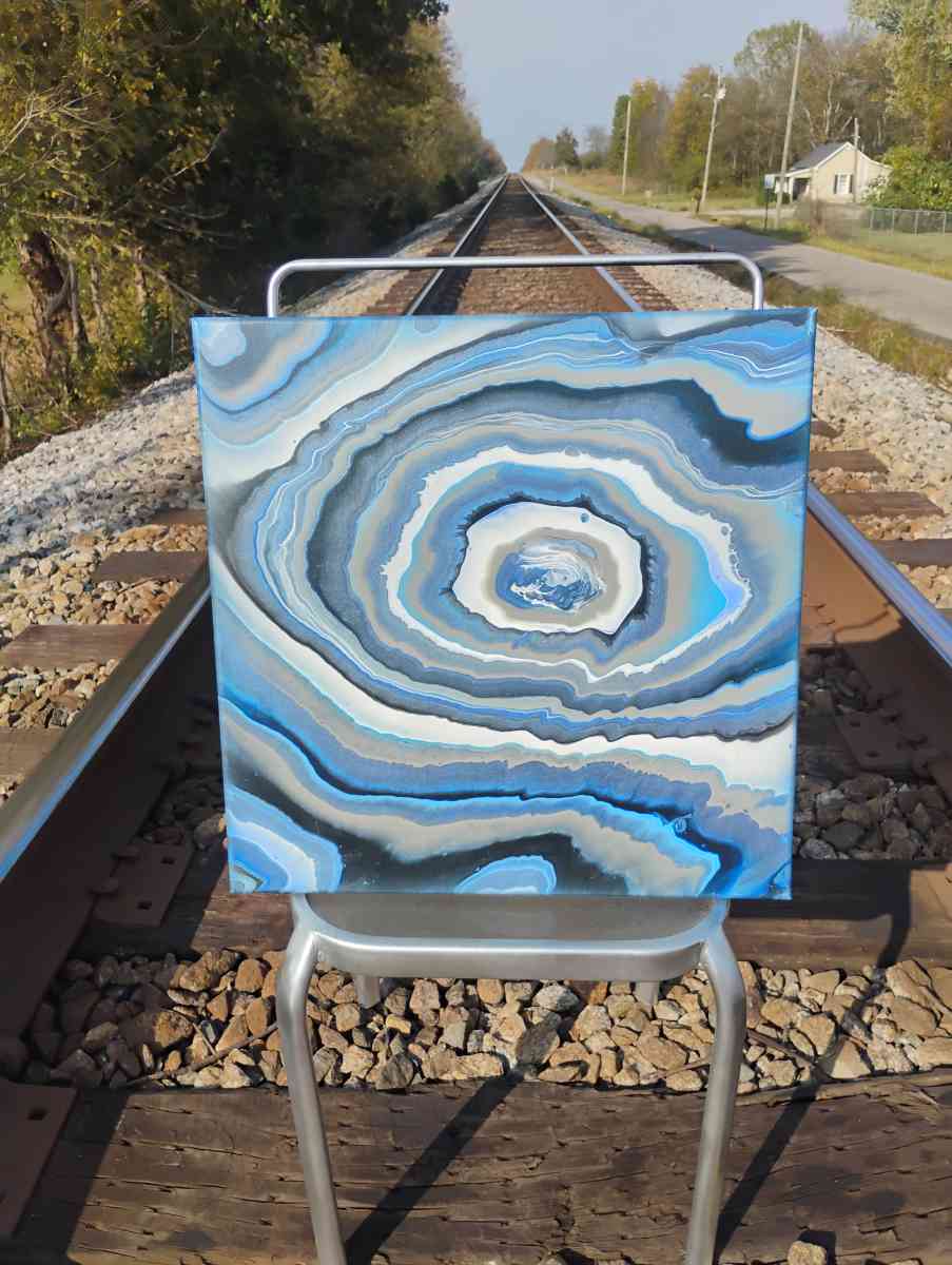 20in x 20in Acrylic Painting on Canvas