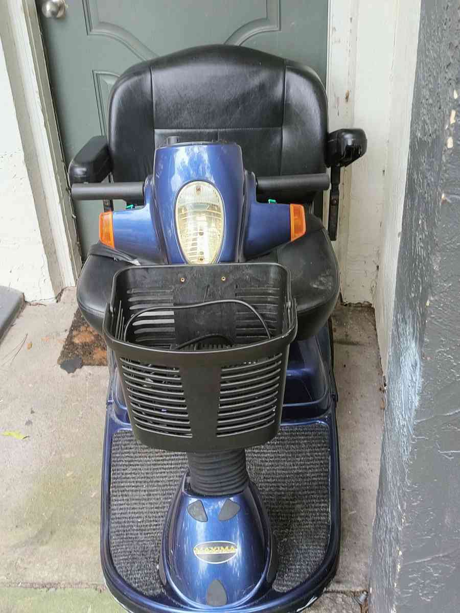 Blue And Black Pride Maxima Mobility Scooter