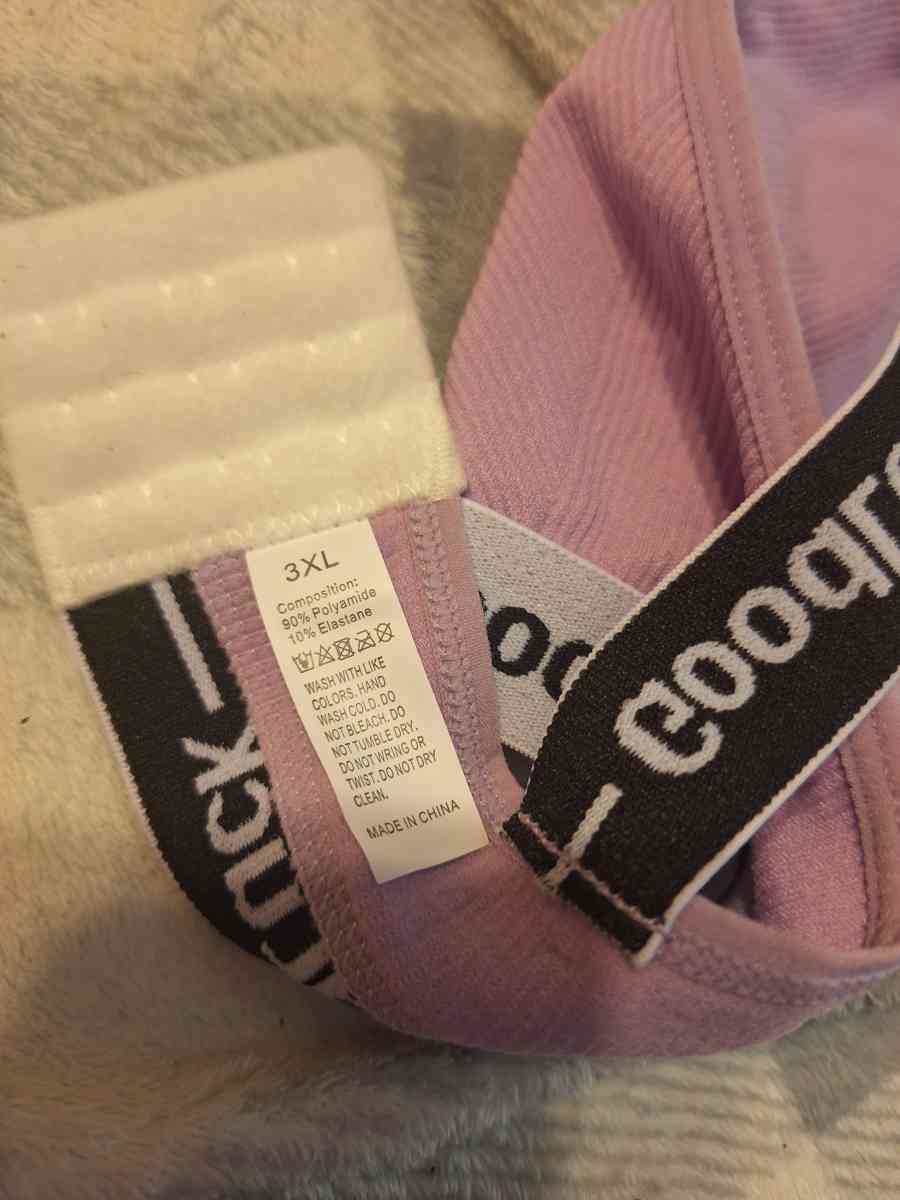 Light Purple size 3XL non padded bra Never worn only try on