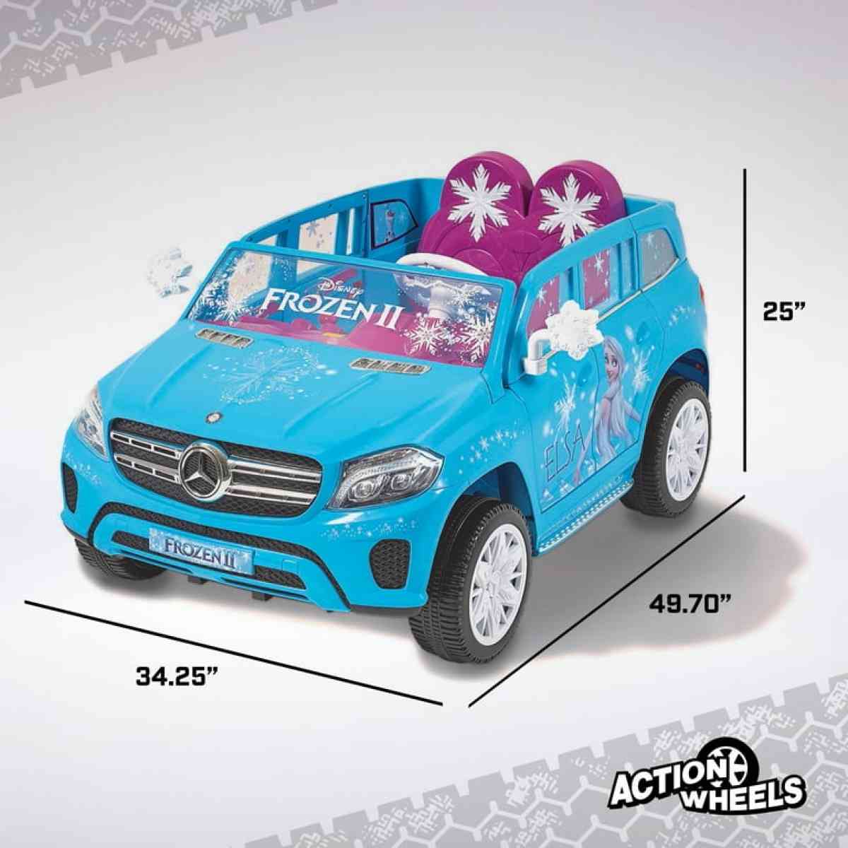 Disney frozen Mercedes 12volt battery operated car