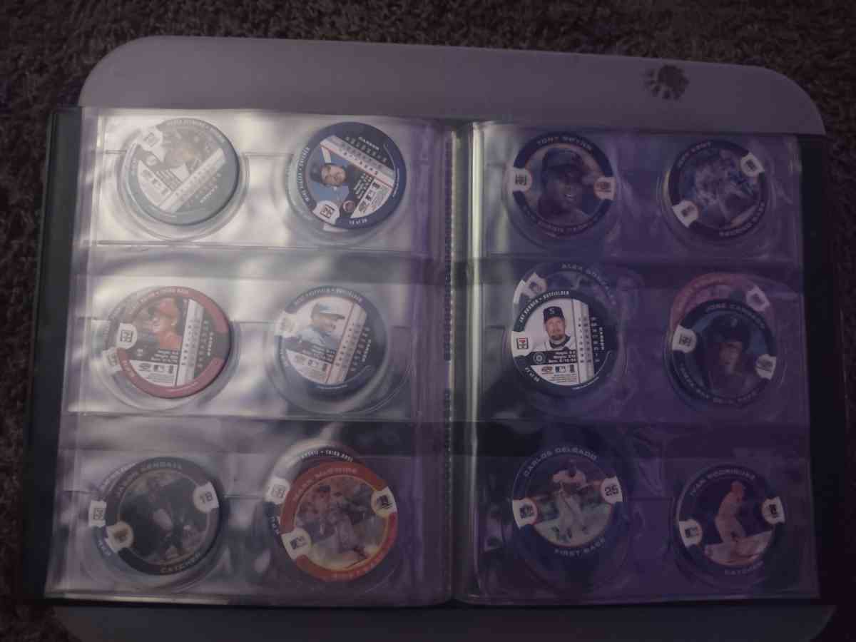 1984 baseball coins sponsored by 7Eleven from the 80