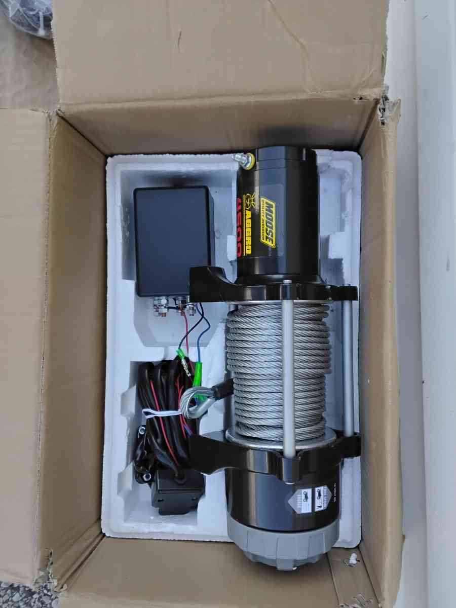 Nice Moose Aggro Electric Winch Model 4500 OEM New
