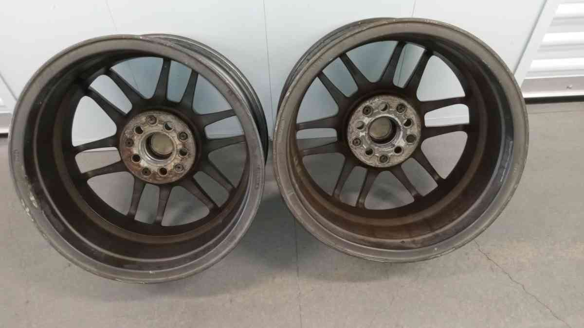 set of 2 rims 17x7
