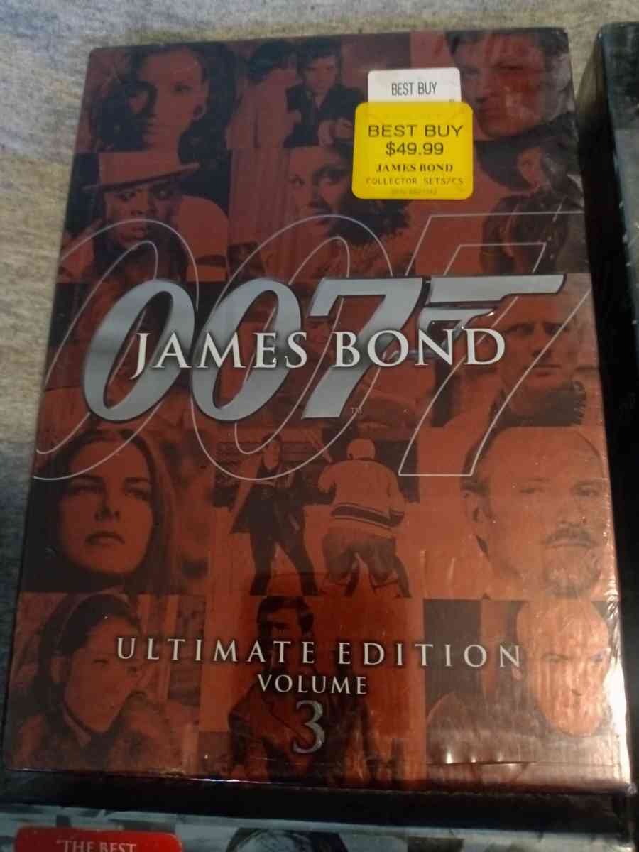 James Bond dvd