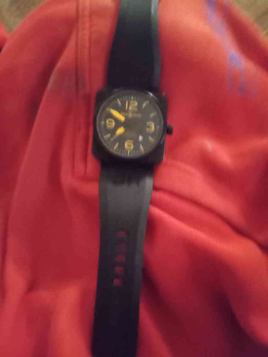 bell and Ross mens aviator watch