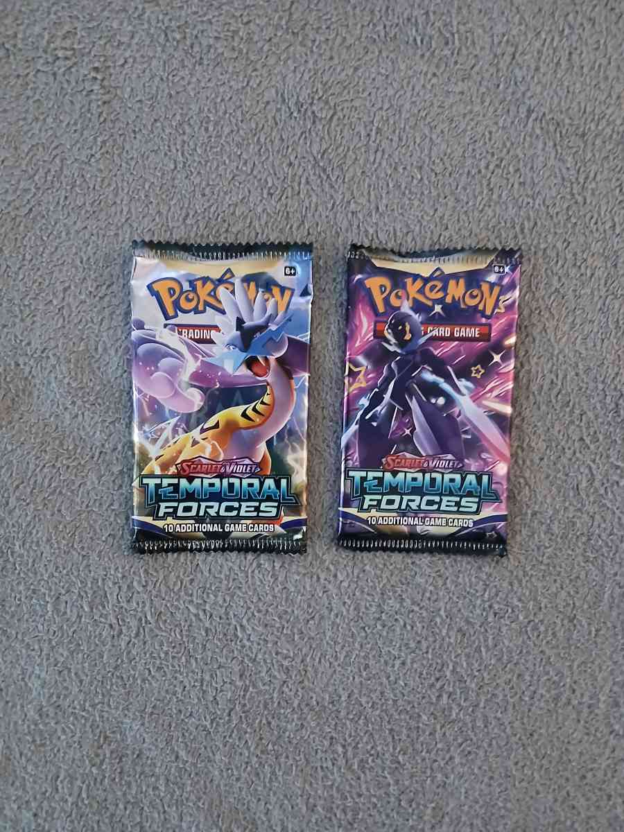 5 Pokemon 10 Trading Cards Booster Packs 2022 2024