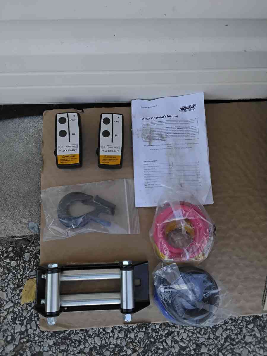 Nice Moose Aggro Electric Winch Model 4500 OEM New