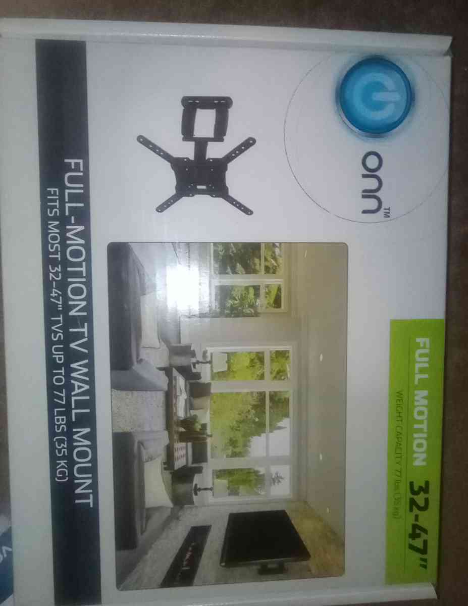 TV mount and portable DVD player