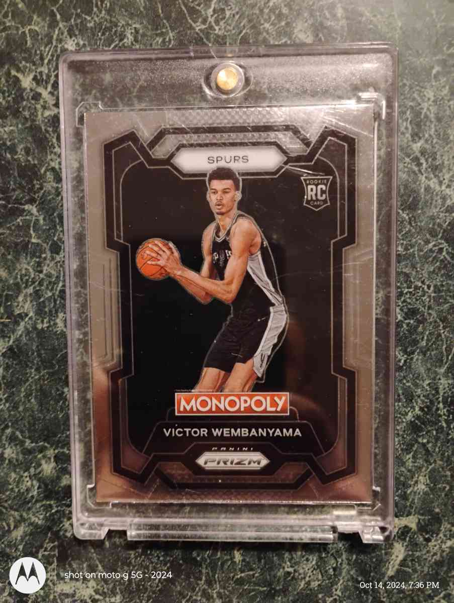 Panini Prizm Monopoly Victor Wembanyama