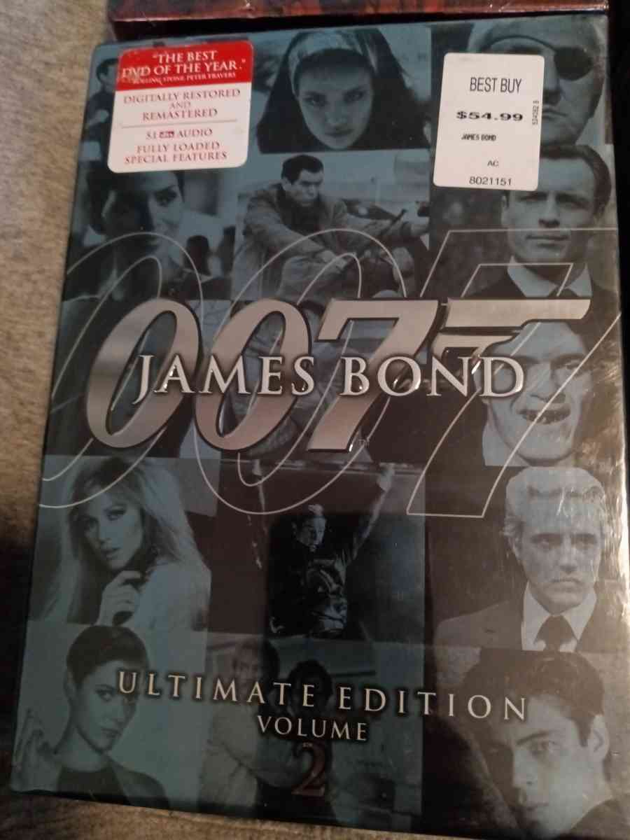 James Bond dvd