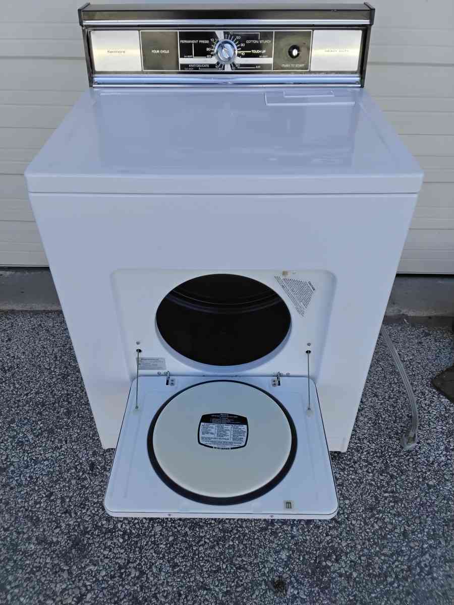 Sears Kenmore Heavy Duty Electric Dryer  Very Clean Like New