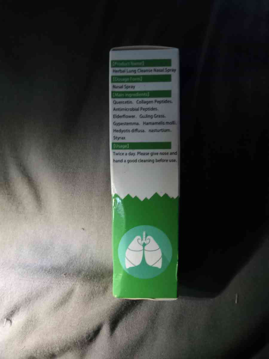 lung cleaning spray