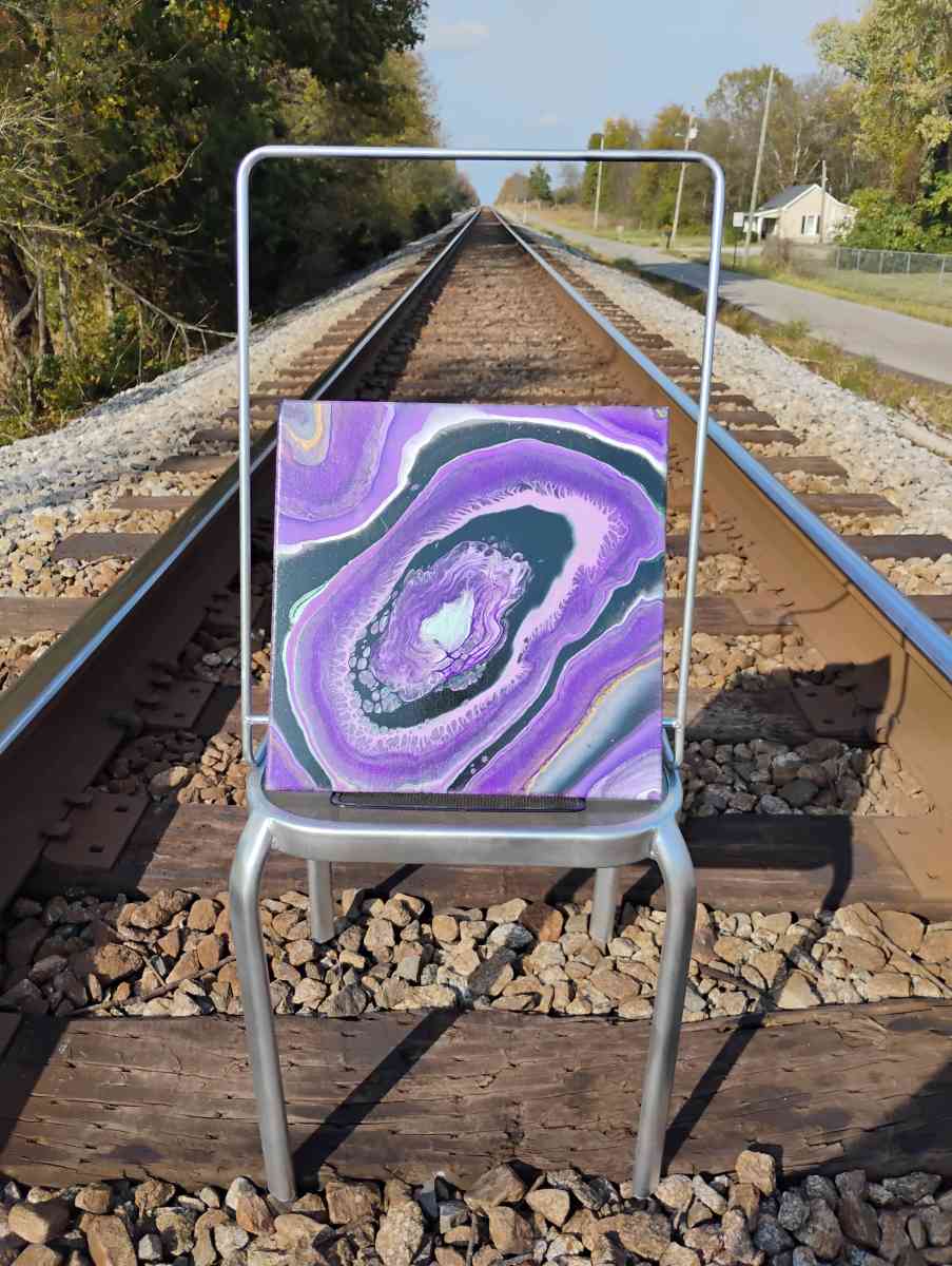 14in x 14in Acrylic Painting