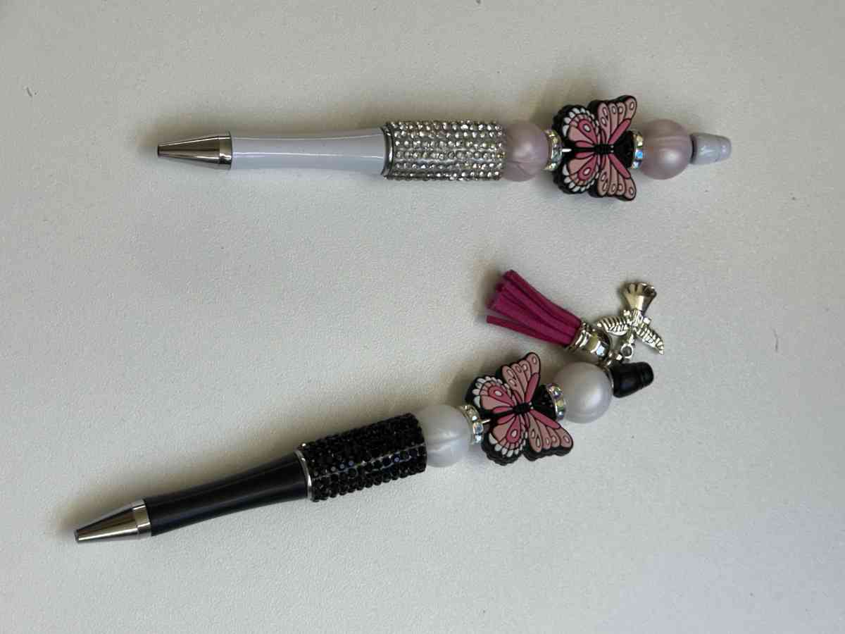 beaded ink pens