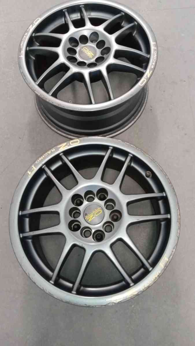 set of 2 rims 17x7
