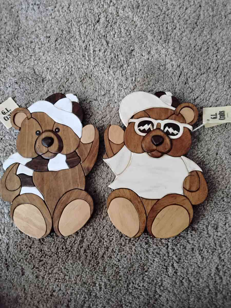 GL original signed craft bears