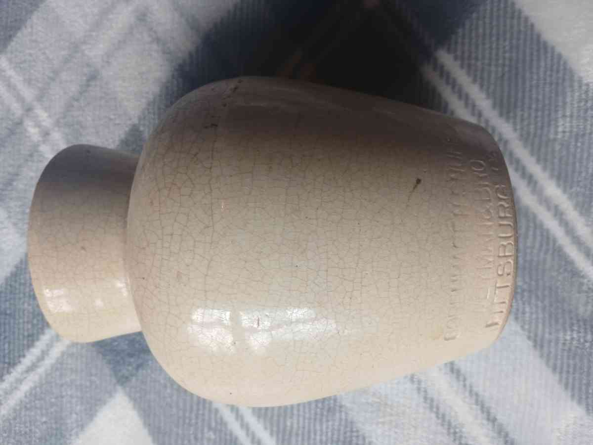 antique Copenhagen snuff jar