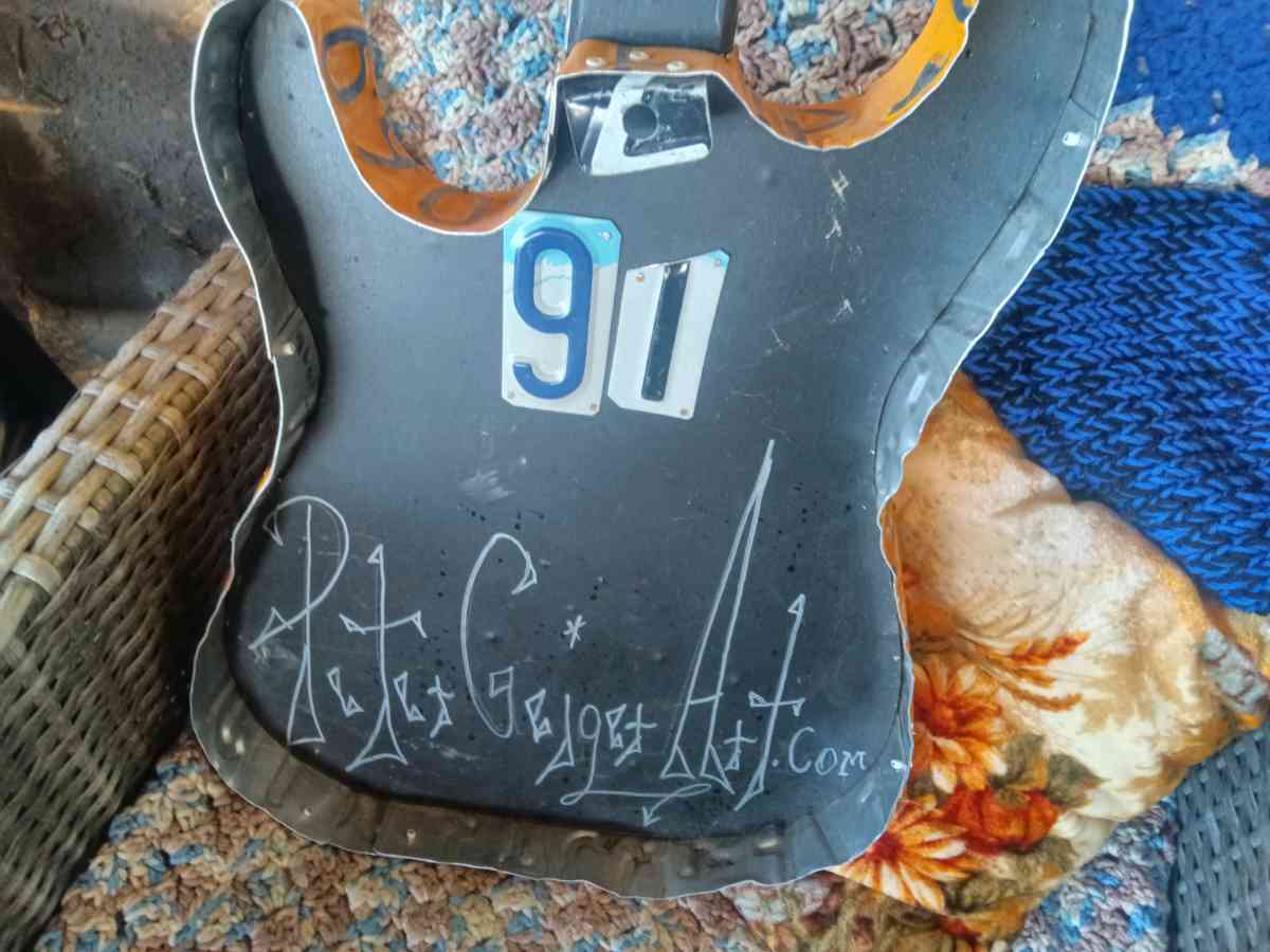 eric clapton one of a kind guitar wall sign