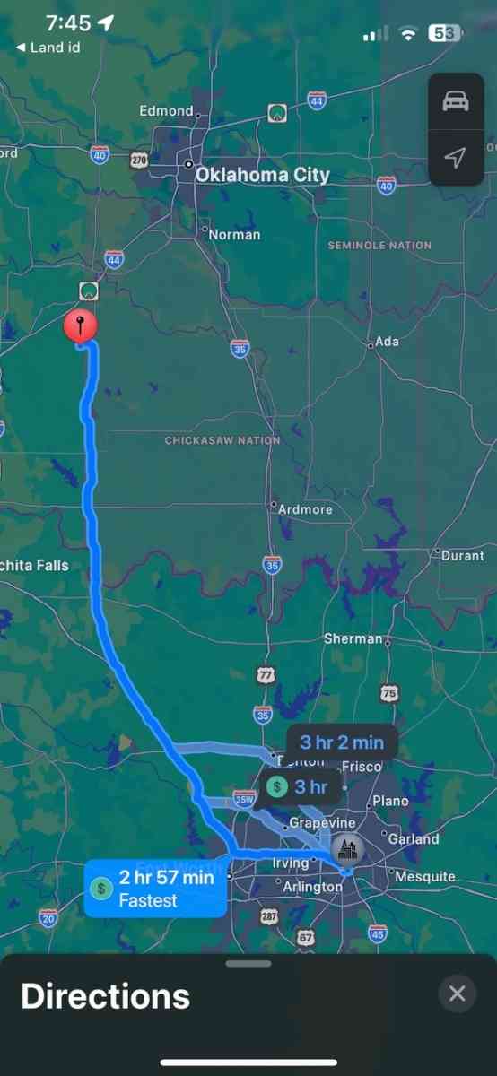 Land for sale in Rush Springs OK