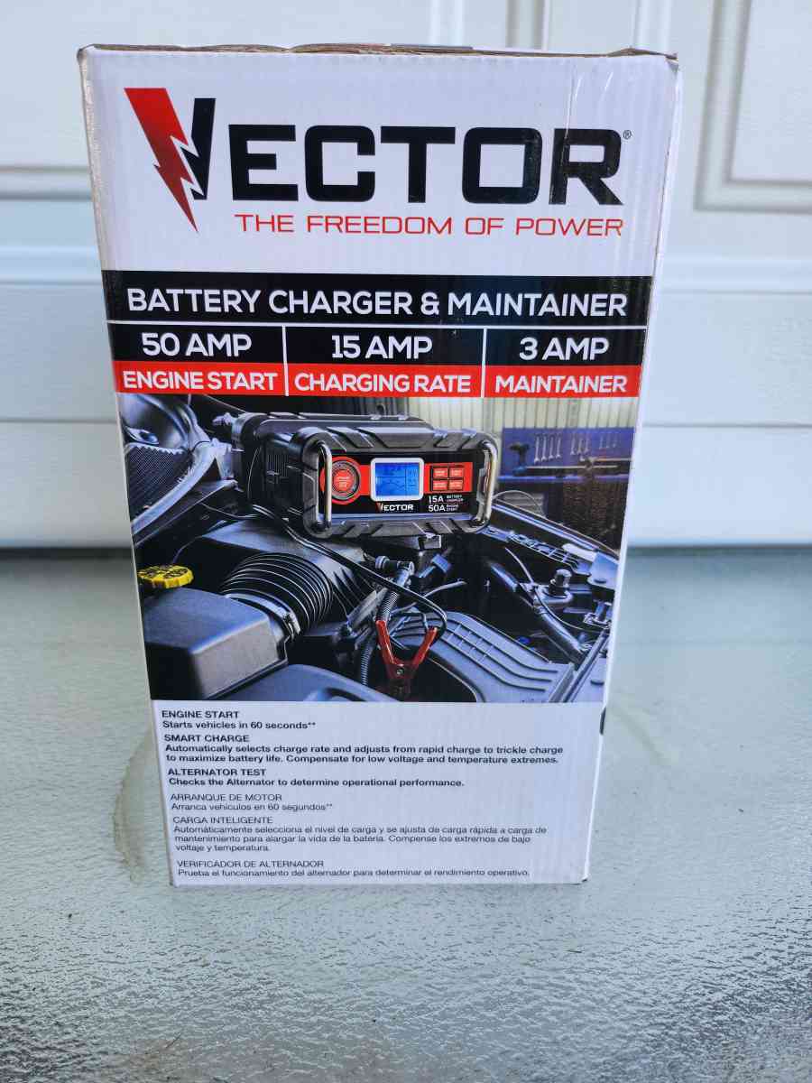 Vector Battery Charger and Maintainer