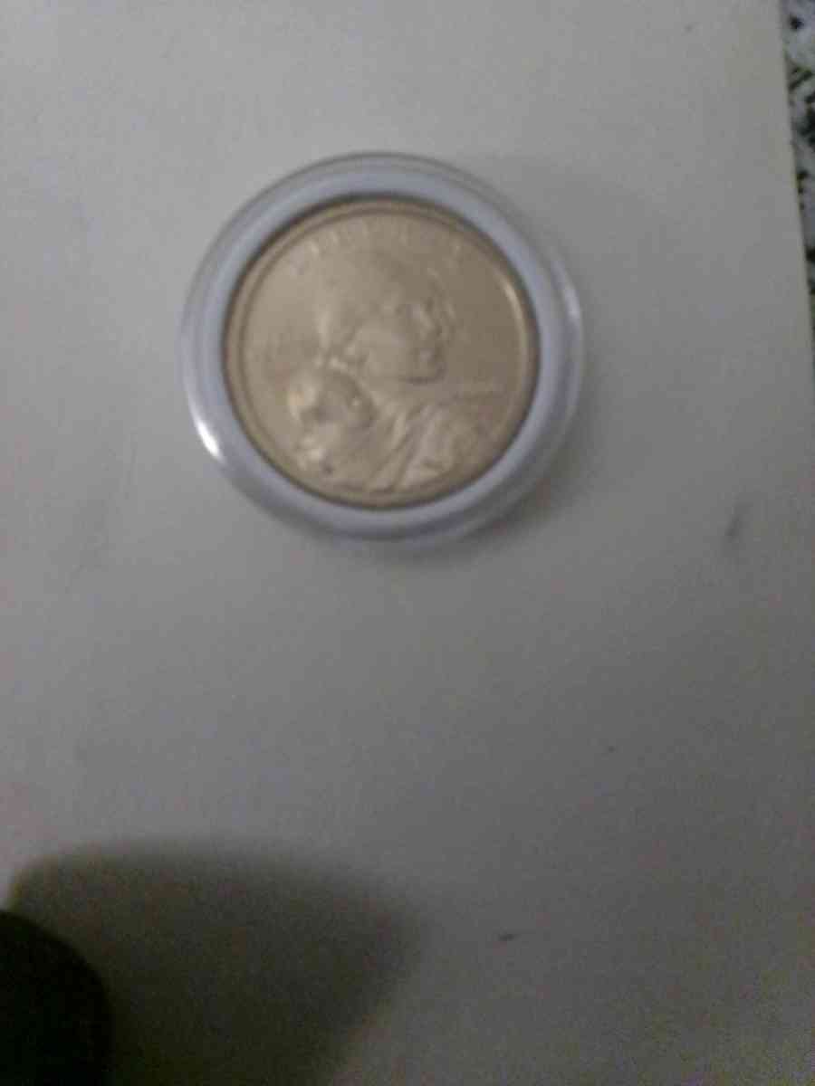 Sacagawea 2000 gold dollar minted in Philadelphia