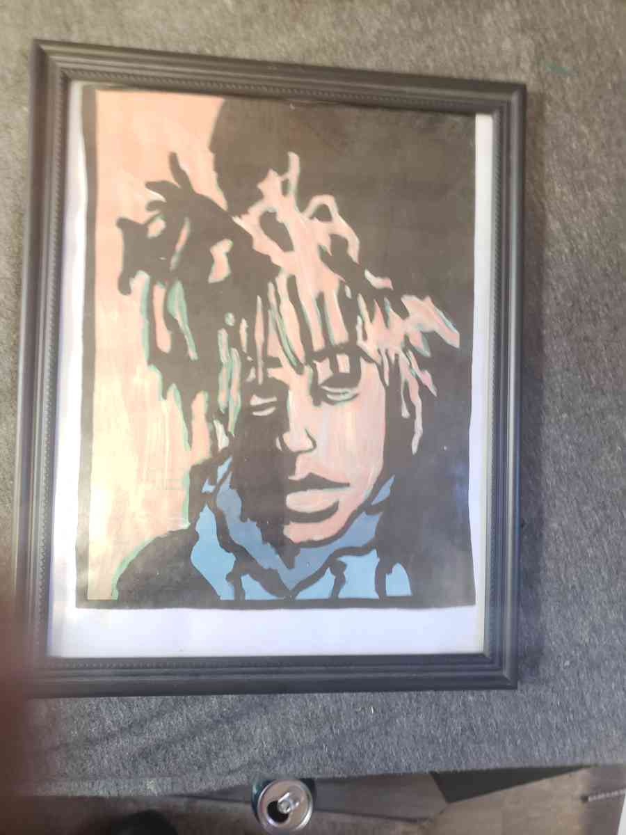 hand Painted and framed 1of1 art
