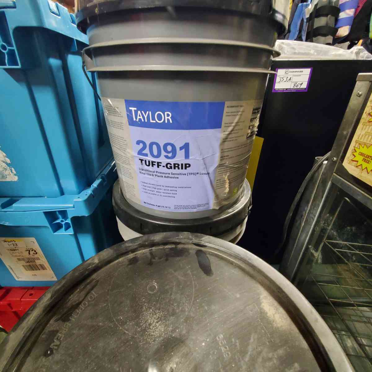 Tuff Grip 2091 Tps Pressure Sensitive Vinyl  Rubber Flooring