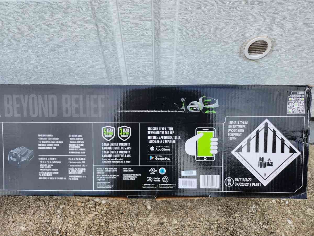 EGO 56v 26 Inch Hedge Trimmer