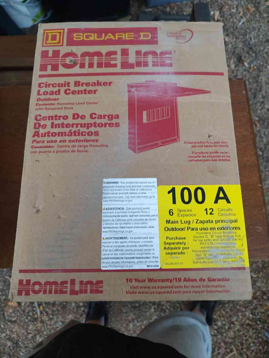 circuit breaker load center