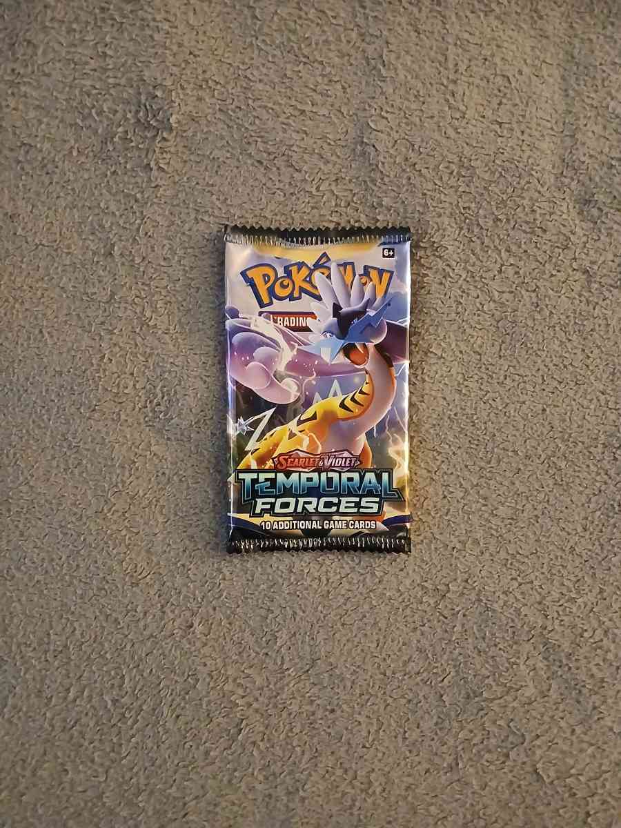 3 Pokemon Trading Cards Booster Packs 2024