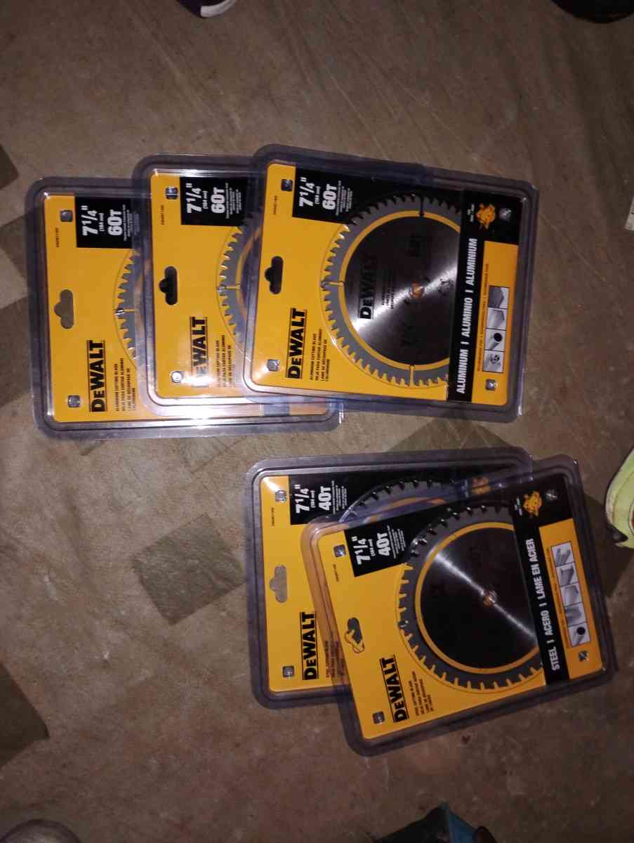 DeWalt skill saw blades